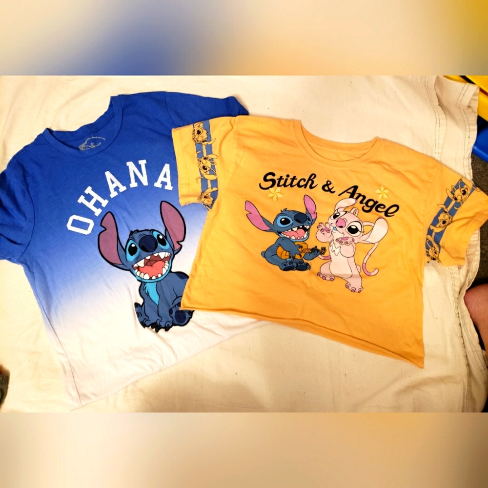 Junior Girl's Disney Short Sleeve Shirts